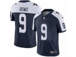 Dallas Cowboys #9 Tony Romo Vapor Untouchable Limited Navy Blue Throwback Alternate NFL Jersey