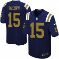 New York Jets #15 Josh McCown Limited Navy Blue Alternate NFL Jersey
