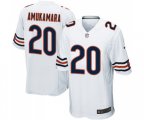 Chicago Bears #20 Prince Amukamara Game White Football Jersey