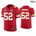 Kansas City Chiefs 52 Creed Humphrey Red Vapor Untouchable Limited Stitched Football 2024 Super Bowl LVIII Jersey
