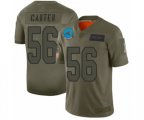 Carolina Panthers #56 Jermaine Carter Limited Camo 2019 Salute to Service Football Jersey