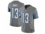 Detroit Lions #13 T.J. Jones Limited Steel Rush Vapor Untouchable NFL Jersey