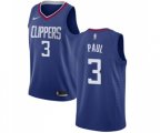 Los Angeles Clippers #3 Chris Paul Swingman Blue Road NBA Jersey - Icon Edition
