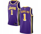 Los Angeles Lakers #1 Kentavious Caldwell-Pope Swingman Purple Basketball Jersey - Statement Edition