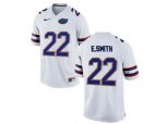 Florida Gators E.Smith #22 College Football Jersey - White