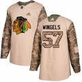 Chicago Blackhawks #57 Tommy Wingels Authentic Camo Veterans Day Practice NHL Jersey