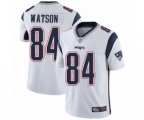 New England Patriots #84 Benjamin Watson White Vapor Untouchable Limited Player Football Jersey