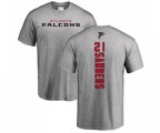 Atlanta Falcons #21 Deion Sanders Ash Backer T-Shirt