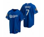 Los Angeles Dodgers Julio Urias Royal 2020 World Series Replica Jersey