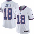 New York Giants #82 Roger Lewis Limited White Rush Vapor Untouchable NFL Jersey