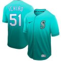 Nike Seattle Mariners #51 Ichiro Suzuki Blue Drift Fashion MLB Jersey