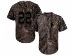 Baltimore Orioles #22 Jim Palmer Camo Realtree Collection Cool Base Stitched MLB Jersey