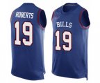 Buffalo Bills #19 Andre Roberts Limited Royal Blue Player Name & Number Tank Top Football Jersey