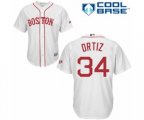 Boston Red Sox #34 David Ortiz Authentic White New Alternate Home Cool Base MLB Jersey