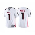 Atlanta Falcons #1 Marcus Mariota White Vapor Untouchable Limited Stitched Jersey