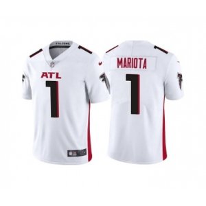 Atlanta Falcons #1 Marcus Mariota White Vapor Untouchable Limited Stitched Jersey