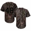 Seattle Mariners #48 Alex Colome Authentic Camo Realtree Collection Flex Base MLB Jersey