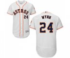 Houston Astros #24 Jimmy Wynn White Flexbase Authentic Collection Baseball Jersey