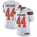 Cleveland Browns #44 Nate Orchard White Vapor Untouchable Limited Player NFL Jersey