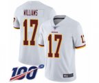 Washington Redskins #17 Doug Williams White Vapor Untouchable Limited Player 100th Season Football Jersey