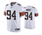 Cleveland Browns #94 Alex Wright White Vapor Untouchable Limited Stitched Jersey