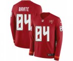 Tampa Bay Buccaneers #84 Cameron Brate Limited Red Therma Long Sleeve Football Jersey