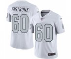 Oakland Raiders #60 Otis Sistrunk Limited White Rush Vapor Untouchable Football Jersey