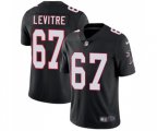 Atlanta Falcons #67 Andy Levitre Black Alternate Vapor Untouchable Limited Player Football Jersey