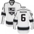 Los Angeles Kings #6 Jake Muzzin Authentic White Away NHL Jersey