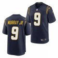 Los Angeles Chargers #9 Kenneth Murray Jr. Nike Navy Alternate Vapor Limited Jersey