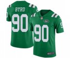 New York Jets #90 Dennis Byrd Limited Green Rush Vapor Untouchable Football Jersey
