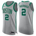 Boston Celtics #2 Red Auerbach Authentic Gray NBA Jersey - City Edition