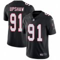 Atlanta Falcons #91 Courtney Upshaw Black Alternate Vapor Untouchable Limited Player NFL Jersey