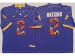 Clemson Tigers #2 Sammy Watkins Purple Player Fashion Stitched NCAA Jersey