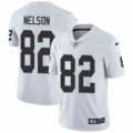 Oakland Raiders #82 Jordy Nelson White Vapor Untouchable Limited Player NFL Jersey