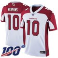 Arizona Cardinals #10 DeAndre Hopkins White Stitched NFL 100th Season Vapor Untouchable Limited Jersey