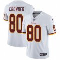 Washington Redskins #80 Jamison Crowder White Vapor Untouchable Limited Player NFL Jersey