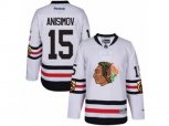Chicago Blackhawks #15 Artem Anisimov Authentic White 2017 Winter Classic NHL Jersey