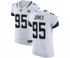 Jacksonville Jaguars #95 Abry Jones White Vapor Untouchable Elite Player Football Jersey