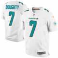 Miami Dolphins #7 Brandon Doughty Elite White NFL Jersey