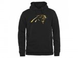 Carolina Panthers Pro Line Black Gold Collection Pullover Hoodie