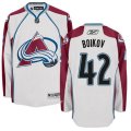 Colorado Avalanche #42 Sergei Boikov Authentic White Away NHL Jersey