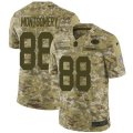 Green Bay Packers #88 Ty Montgomery Limited Camo 2018 Salute to Service NFL Jersey