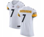 Pittsburgh Steelers #7 Ben Roethlisberger White Vapor Untouchable Elite Player Football Jersey