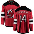 New Jersey Devils #14 Adam Henrique Fanatics Branded Red Home Breakaway NHL Jersey
