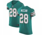 Miami Dolphins #28 Bobby McCain Aqua Green Alternate Vapor Untouchable Elite Player Football Jersey