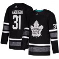 Toronto Maple Leafs #31 Frederik Andersen Black 2019 All-Star Game Parley Authentic Stitched NHL Jersey