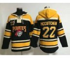 mlb jerseys pittsburgh pirates #22 mccutchen black[pullover hooded sweatshirt]