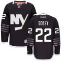 New York Islanders #22 Mike Bossy Premier Black Third NHL Jersey