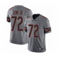 Chicago Bears #72 Charles Leno Limited Silver Inverted Legend Football Jersey